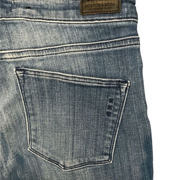 SCOTCH & SODA Supreme Size 28 Jeans Slim Straight Leg Low Rise Stretch - Picture 3 of 6
